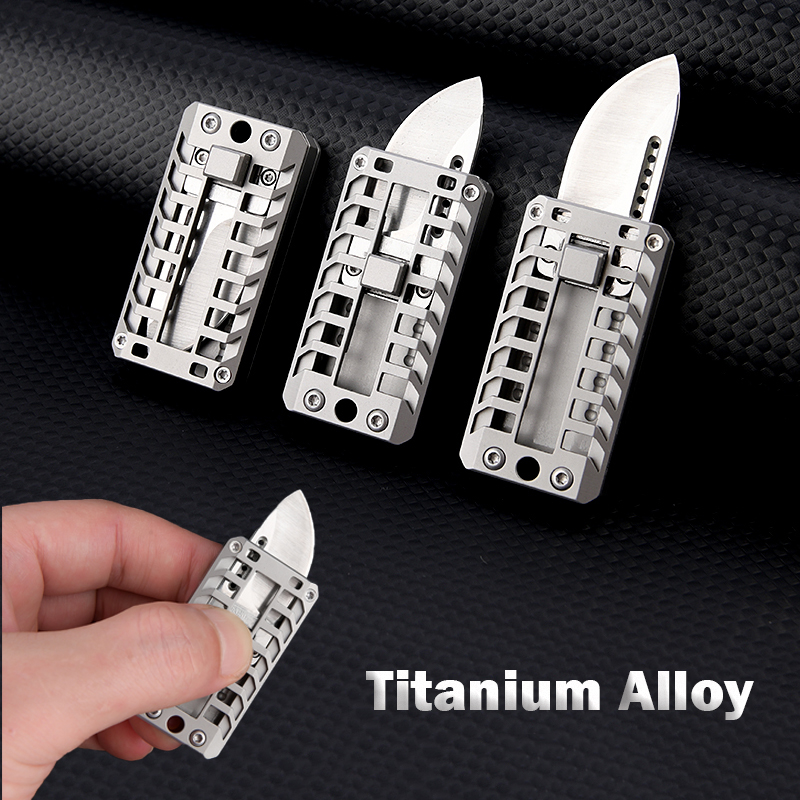 Power Key Tools - Coltello scorrevole in acciaio D2 strumento