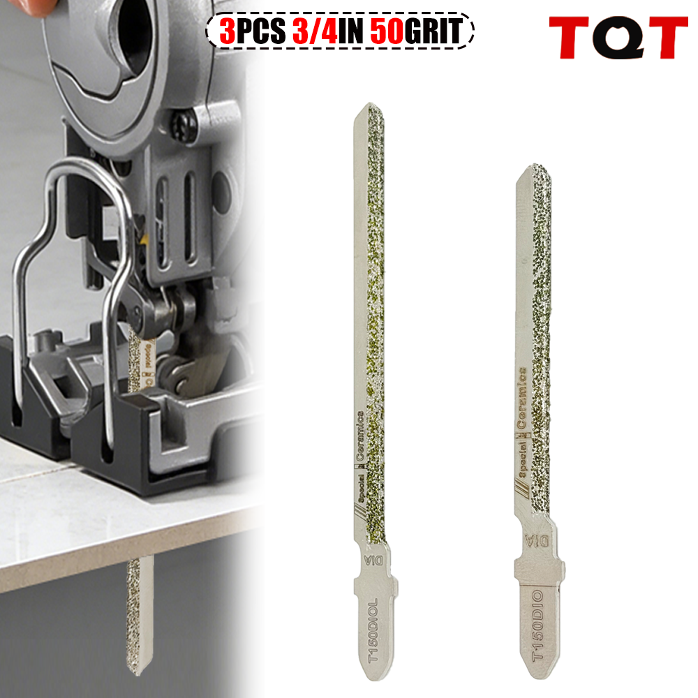 Power Tools Jigsaw - Set di 3 Lame per Sega