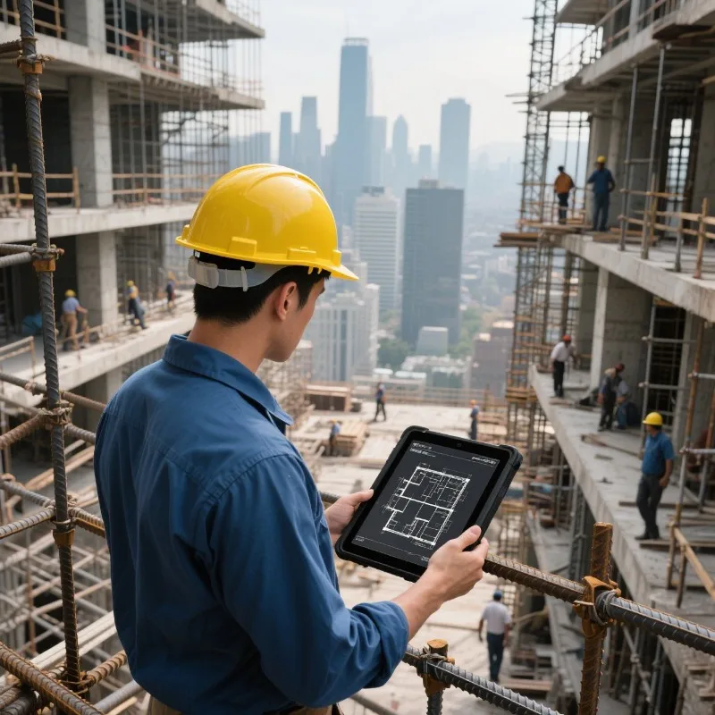 Power Tools Windows 10 - Tablet industriale rinforzato a tre protezioni,