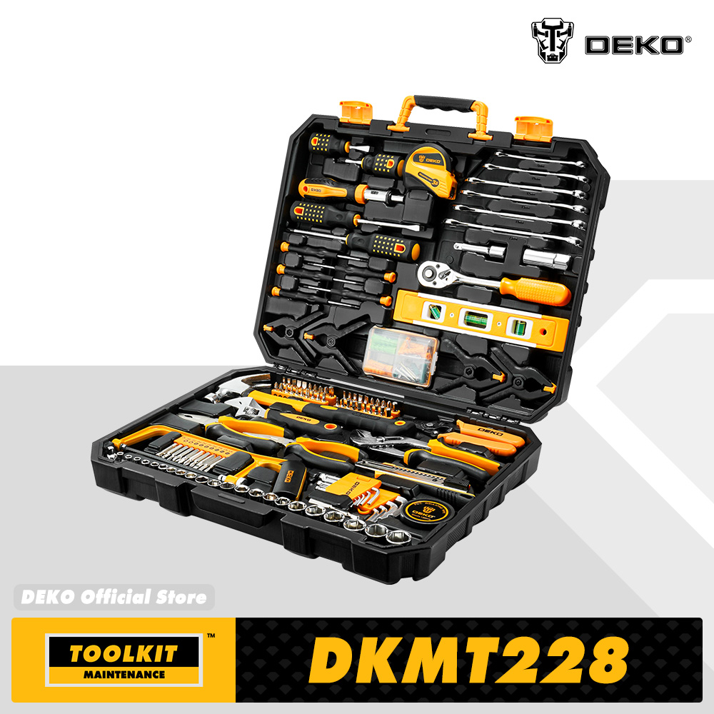 Power Tools Catalogue - DEKO 228 pezzi chiave a tubo