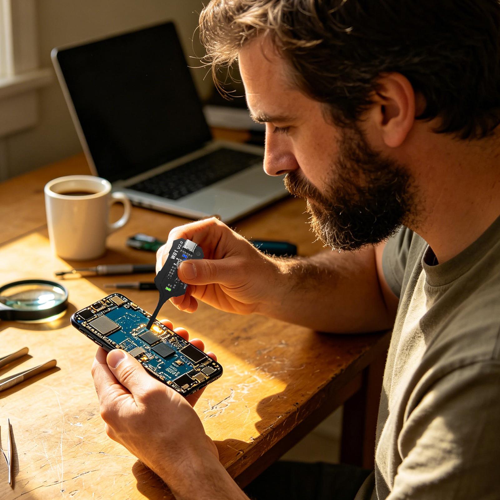Power Tools Technician - Tester per induttori alimentato tramite USB-C,
