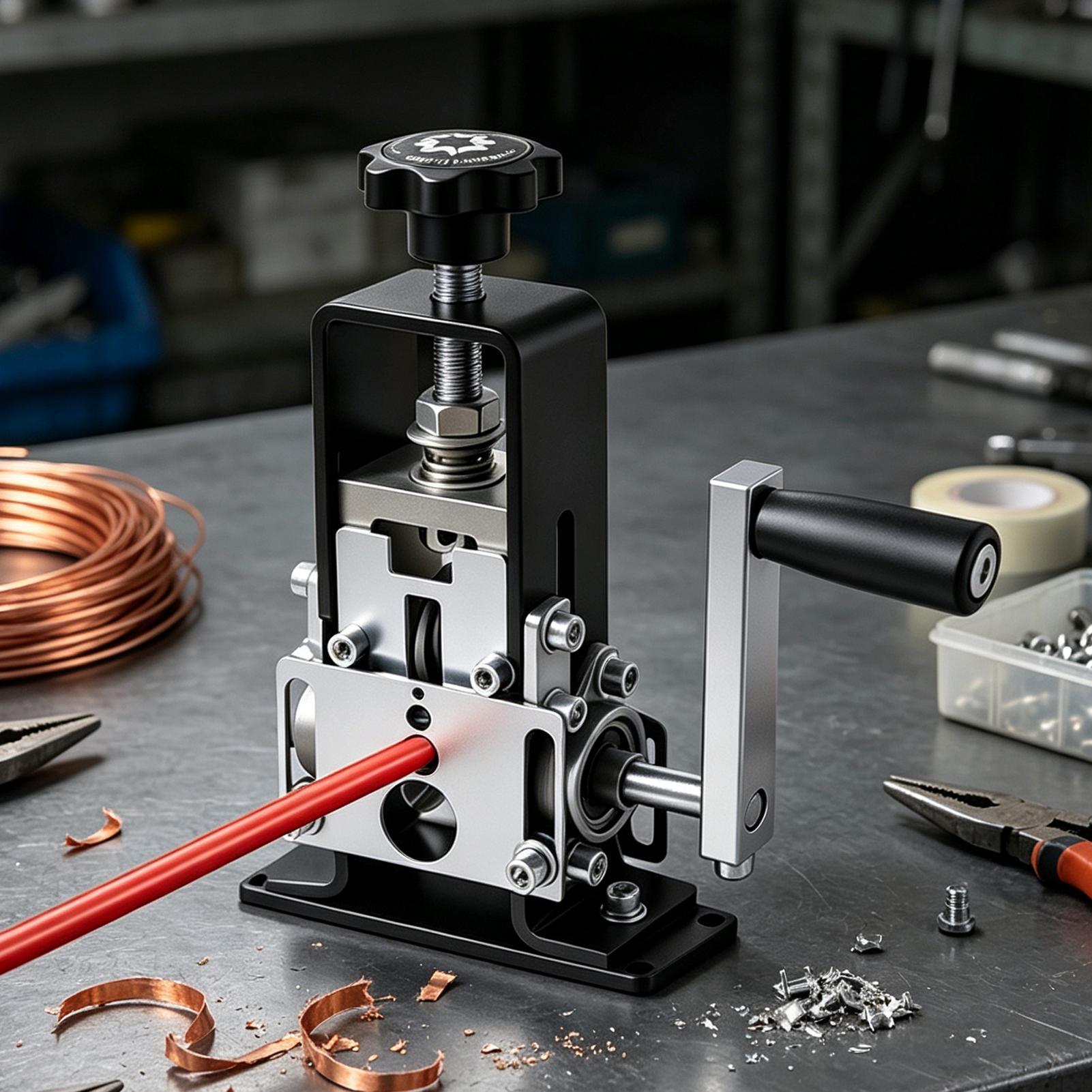 Power Tools Machine - Spellatura Cavi Elettrici Multifunzione di Precisione