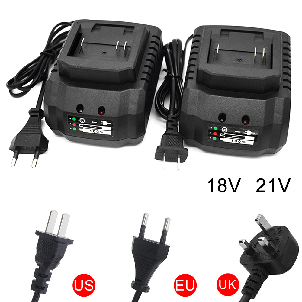 Power Tools Uk - Caricabatteria agli ioni di litio 18V