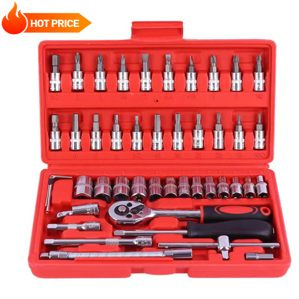 Power Tools Catalogue - 46 pz/set Chiave A Bussola Kit
