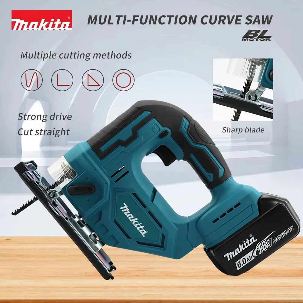 Power Tools Jigsaw - Seghetto Alternativo Makita DJV182Z 340W Brushless