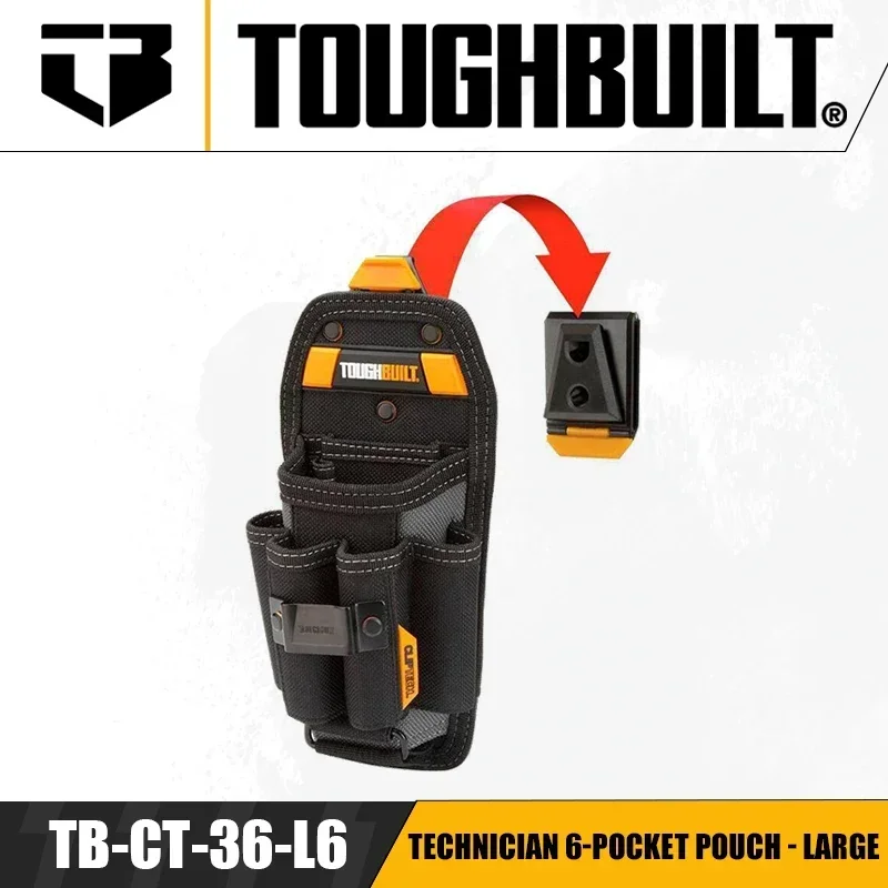Power Tools Technician - TOUGHBUILT TB-CT-36-L6 Borsa Porta Attrezzi Multifunzionale
