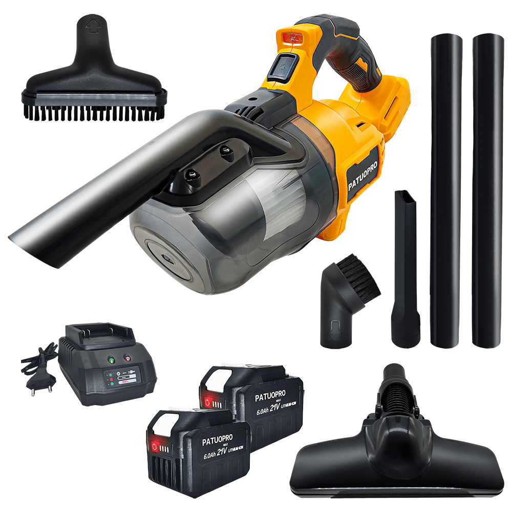 Vacuum Cleaner Power Tools - PATUOPRO Aspirapolvere elettrico senza spazzole, raccoglitore