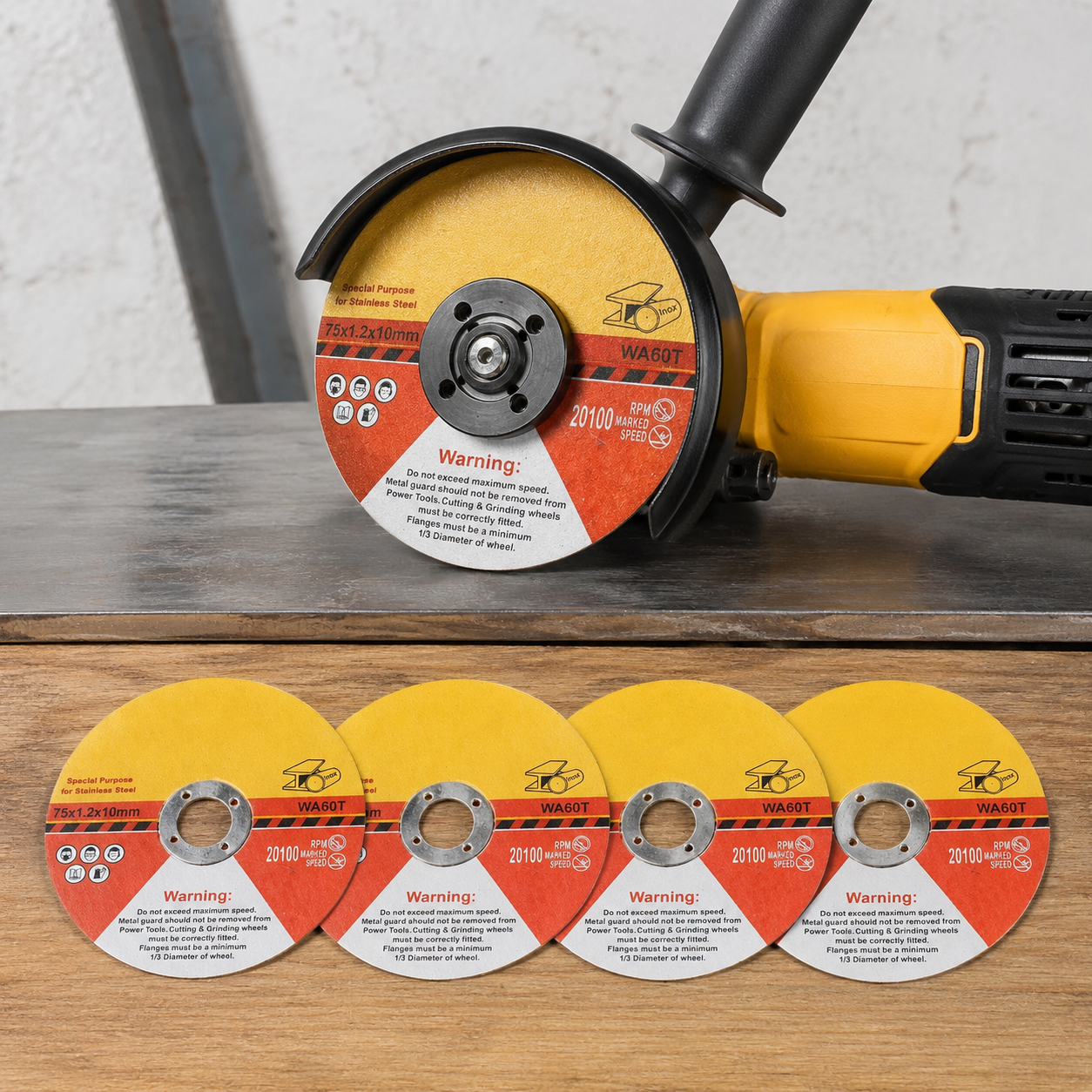 Set di 4 Dischi da Taglio da 7 - Power Tools Jigsaw recensione e prezzo