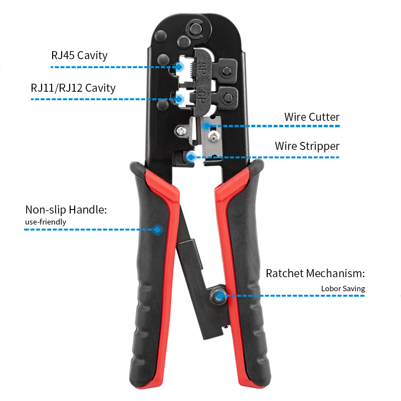 RJ45 Crimpatrice RJ11 RJ45 Str - Power Tools America recensione e prezzo