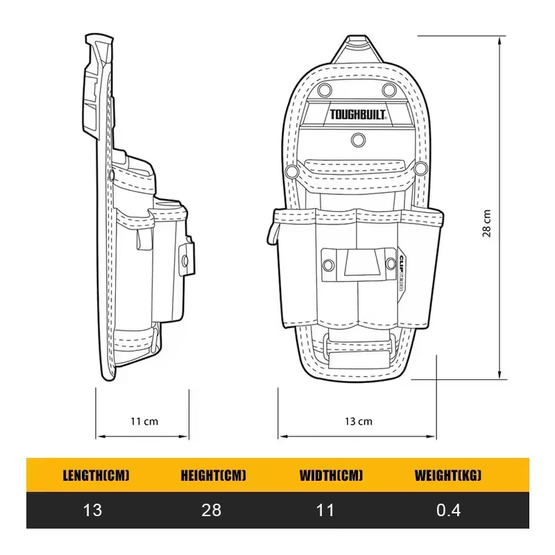 TOUGHBUILT TB-CT-36-L6 Tecnico - Power Tools Technician recensione e prezzo