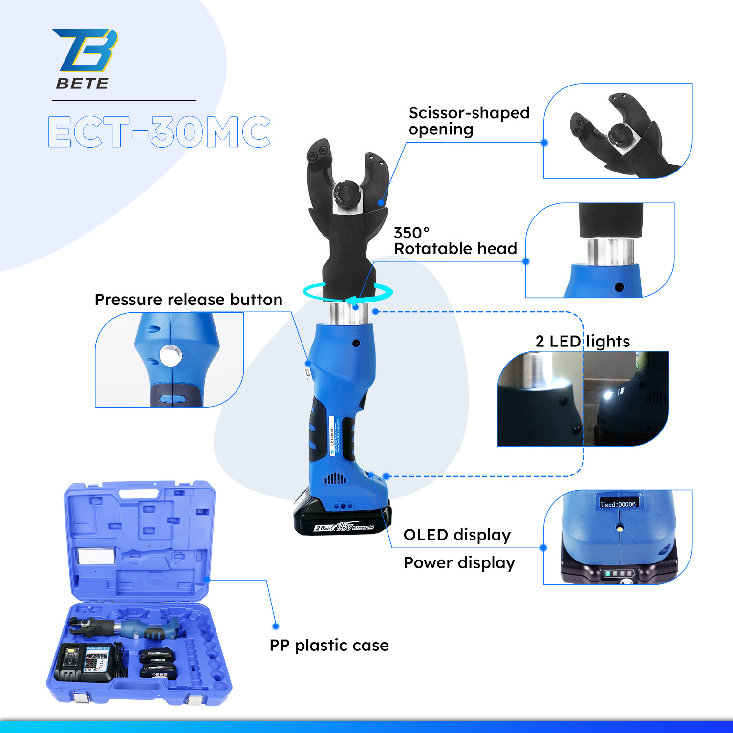 ECT-30MC Mini Utensile Idrauli - Power Tools Electrical recensione e prezzo