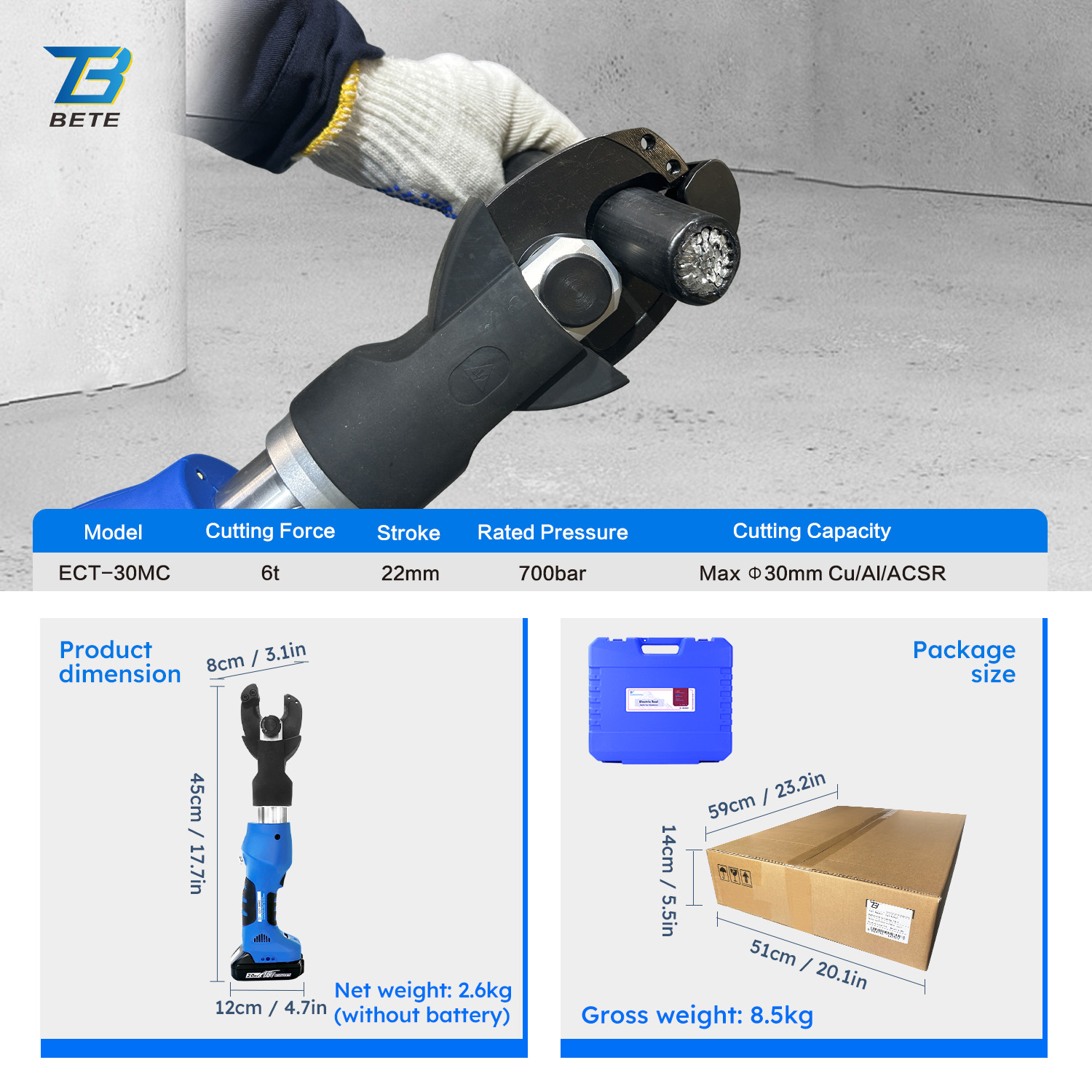 ECT-30MC Mini Utensile Idrauli - Power Tools Electrical recensione e prezzo