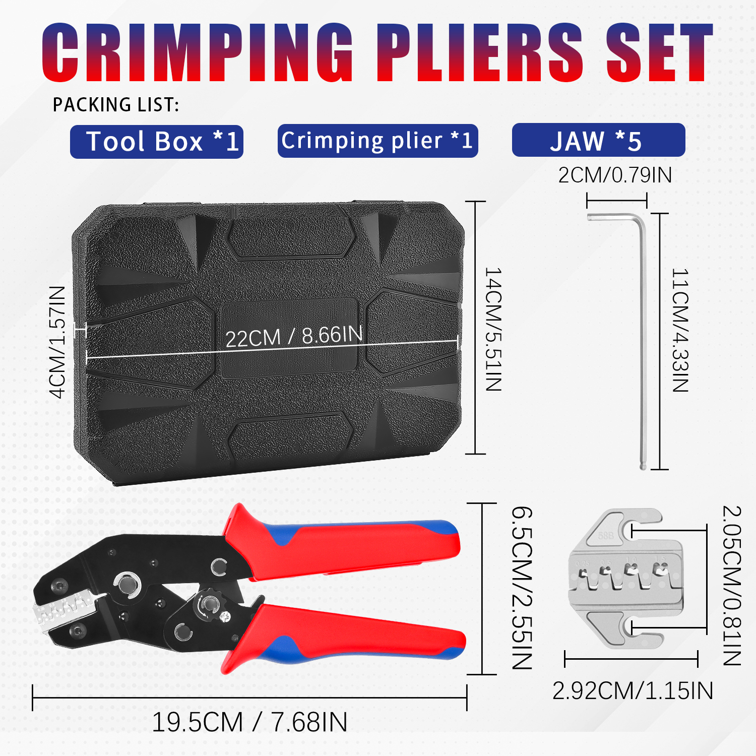 SN-58B Kit di strumenti di cri - Power Tools Catalogue recensione e prezzo