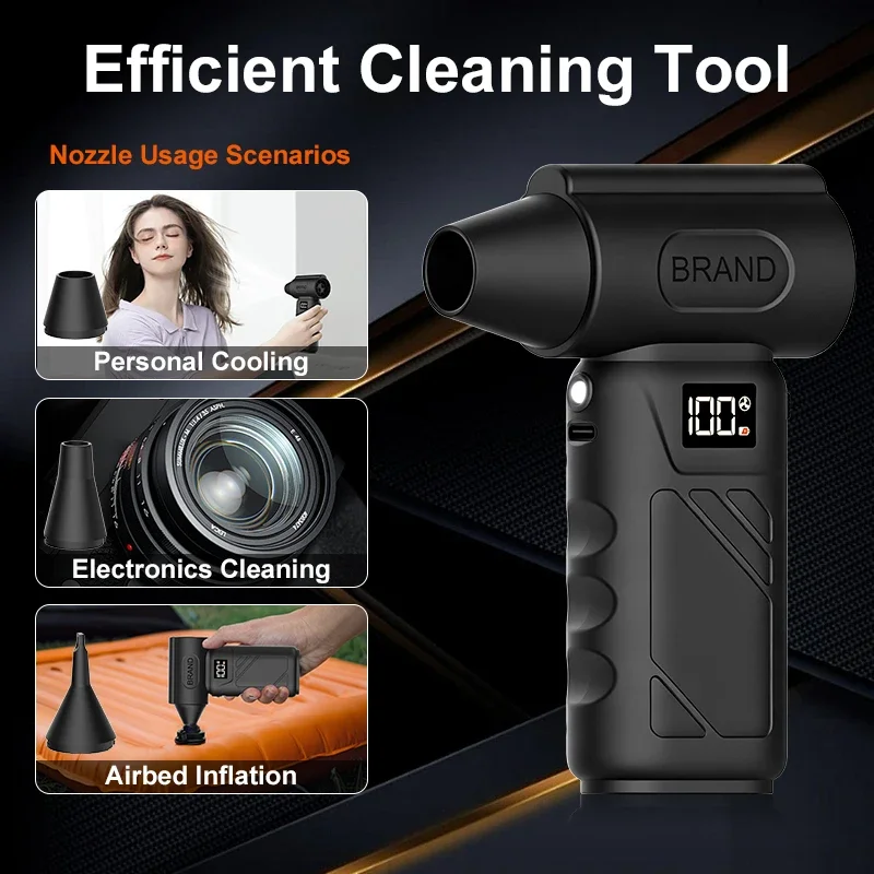 Mini Soffiatore d'Aria Turbo 9 - Vacuum Cleaner Power Tools recensione e prezzo