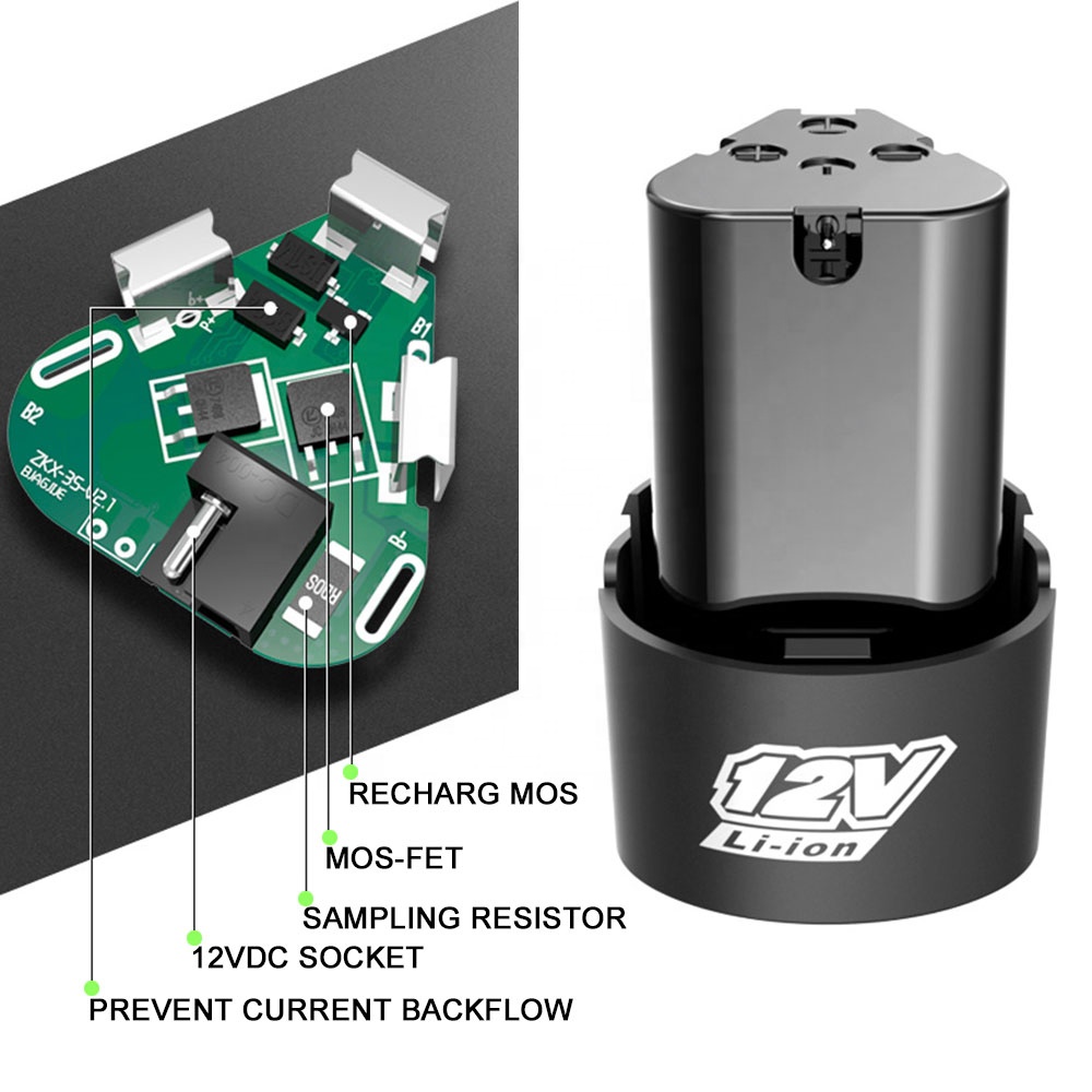 Batteria al litio 12V 1500mAh  - Power Tools Uk recensione e prezzo