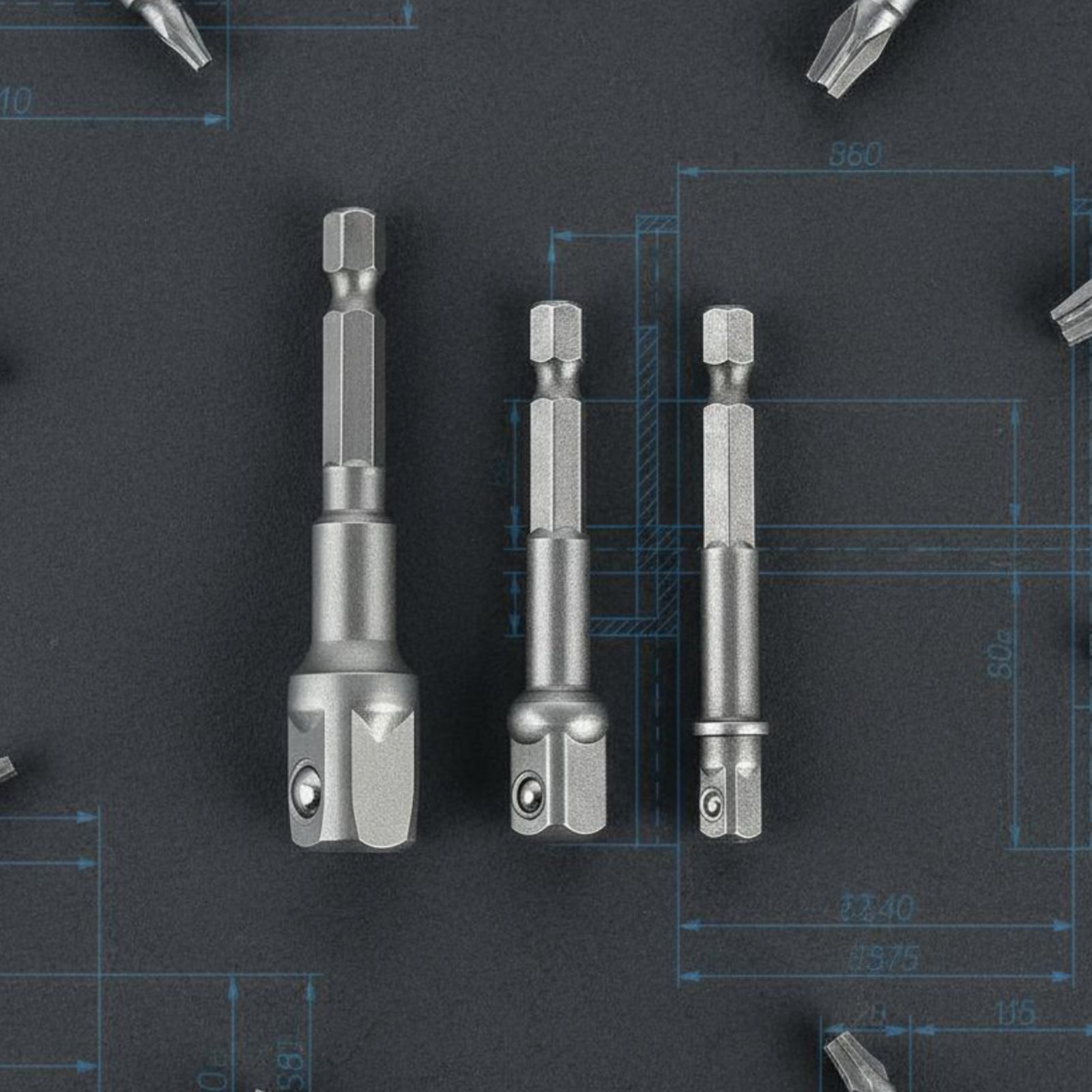 Set di 4 Adattatori di Aliment - Power Tools Technician recensione e prezzo