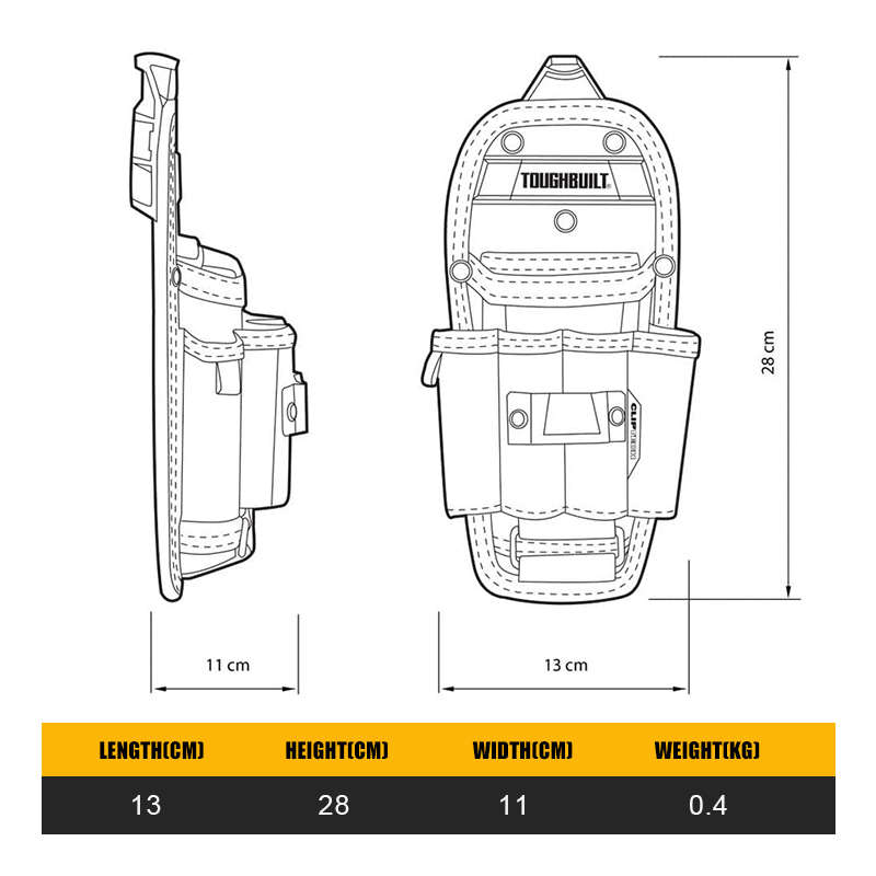 TOUGHBUILT TB-CT-36-L6 Borsa P - Power Tools Technician recensione e prezzo