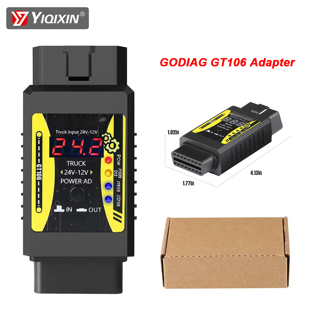 Godiag GT106 Plus Adattatore p - Power Tools Technician recensione e prezzo