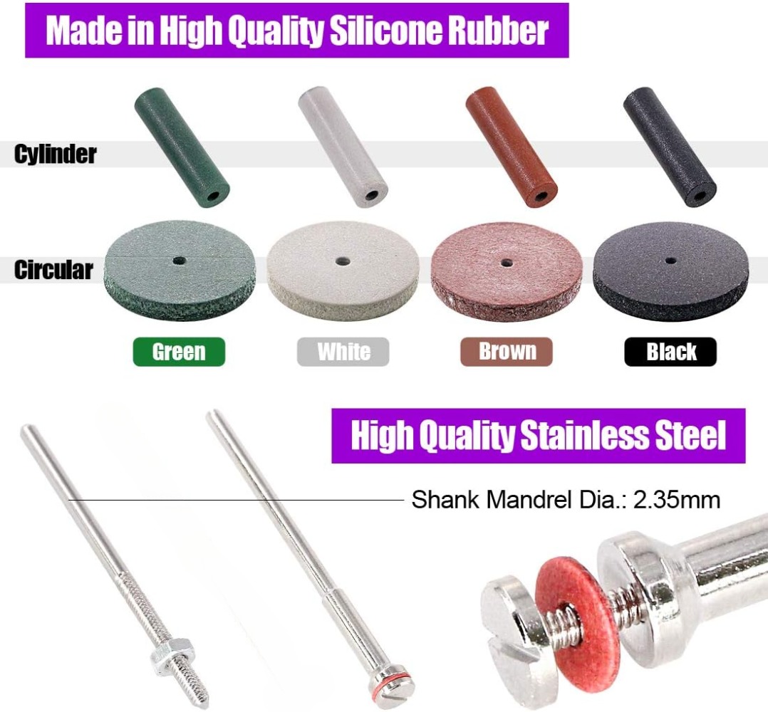 Kit di ruote per lucidatura da - Rotary Tool Kit recensione e prezzo