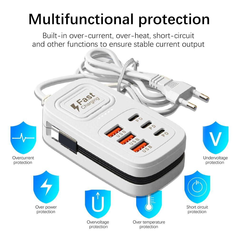 Multipresa USB a 6 Porte con R - Power Tools Uk recensione e prezzo