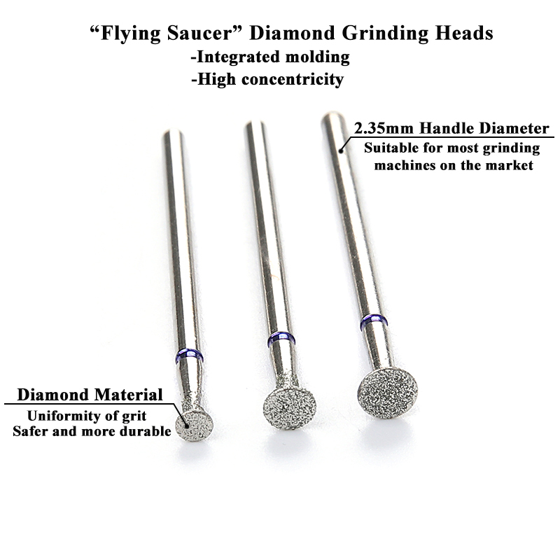 3 pz/set Diamante Punta Da Tra - Rotary Tool Kit recensione e prezzo